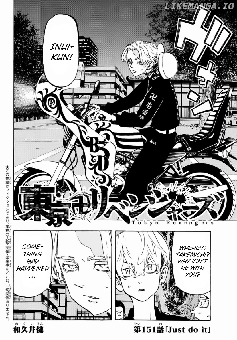 Tokyo Revengers, Chapter 151 image 02